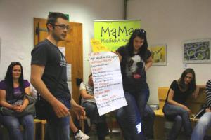 Mladi iskali rešitve za brezposelnost v okviru projekta strukturiran Dialog mladih1